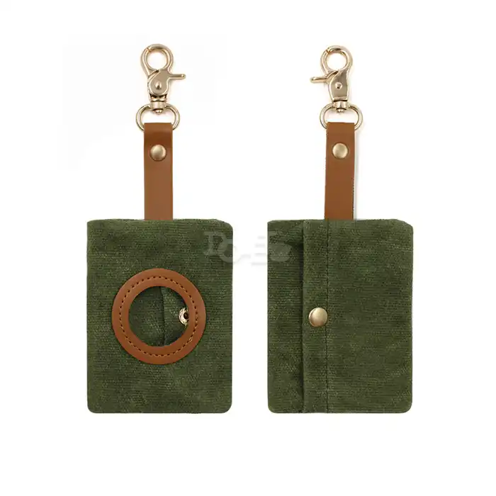 Canvas Dog Poop Bags Dispensers